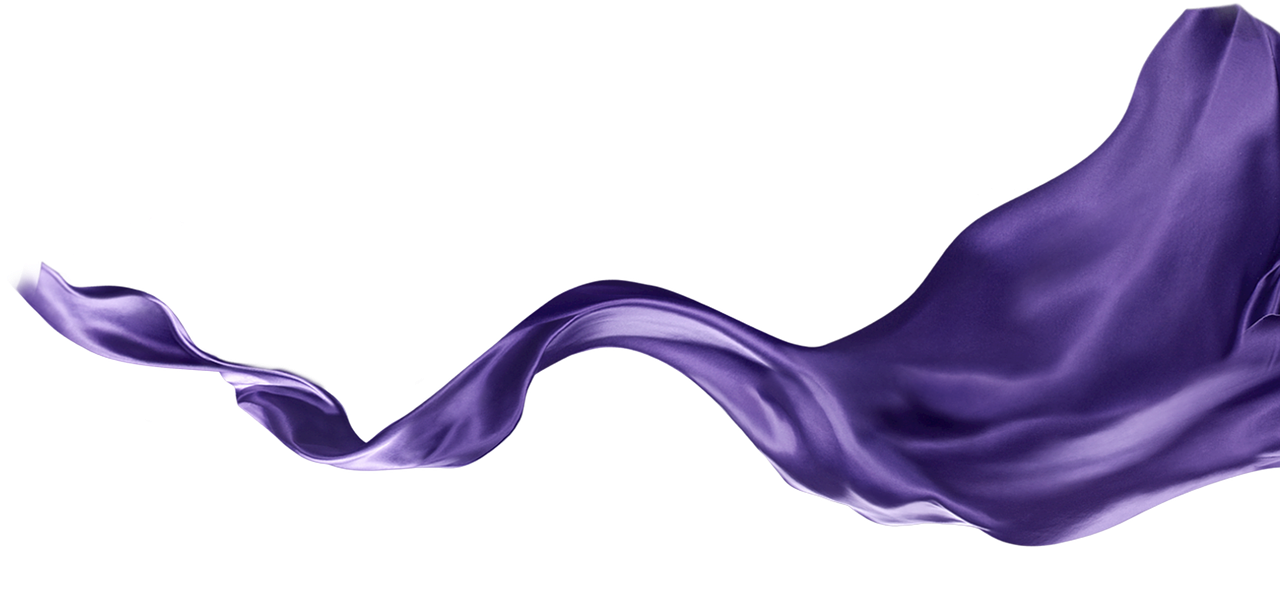 silk purple ribbon
